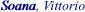 Soana, Vittorio